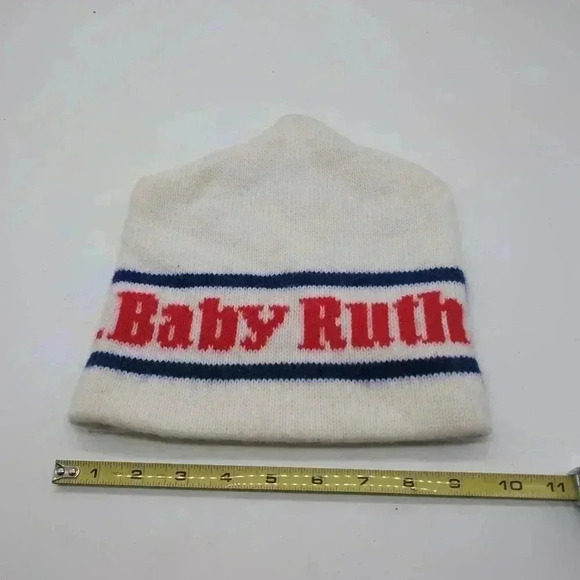 Vintage Baby Ruth knit Beanie Hat Cap Orlon Headware tag - Picture 7 of 7